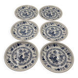 Set of 6 Biltons dinner plates
