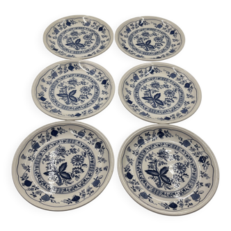 Set of 6 Biltons dinner plates