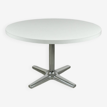 Table à manger ronde vintage pour 4-5 personnes par Pastoe, 1970