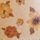 Lampe à poser avec fleurs naturelles
