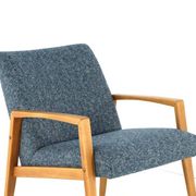 Fauteuil 'Alerheim' - milieu du siècle moderne - vintage - entièrement restauré