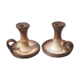 Bougeoirs en céramique