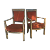 pair of armchairs during the consulate era