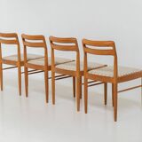 Set of 4 dining chairs by H.W. Klein for Bramin