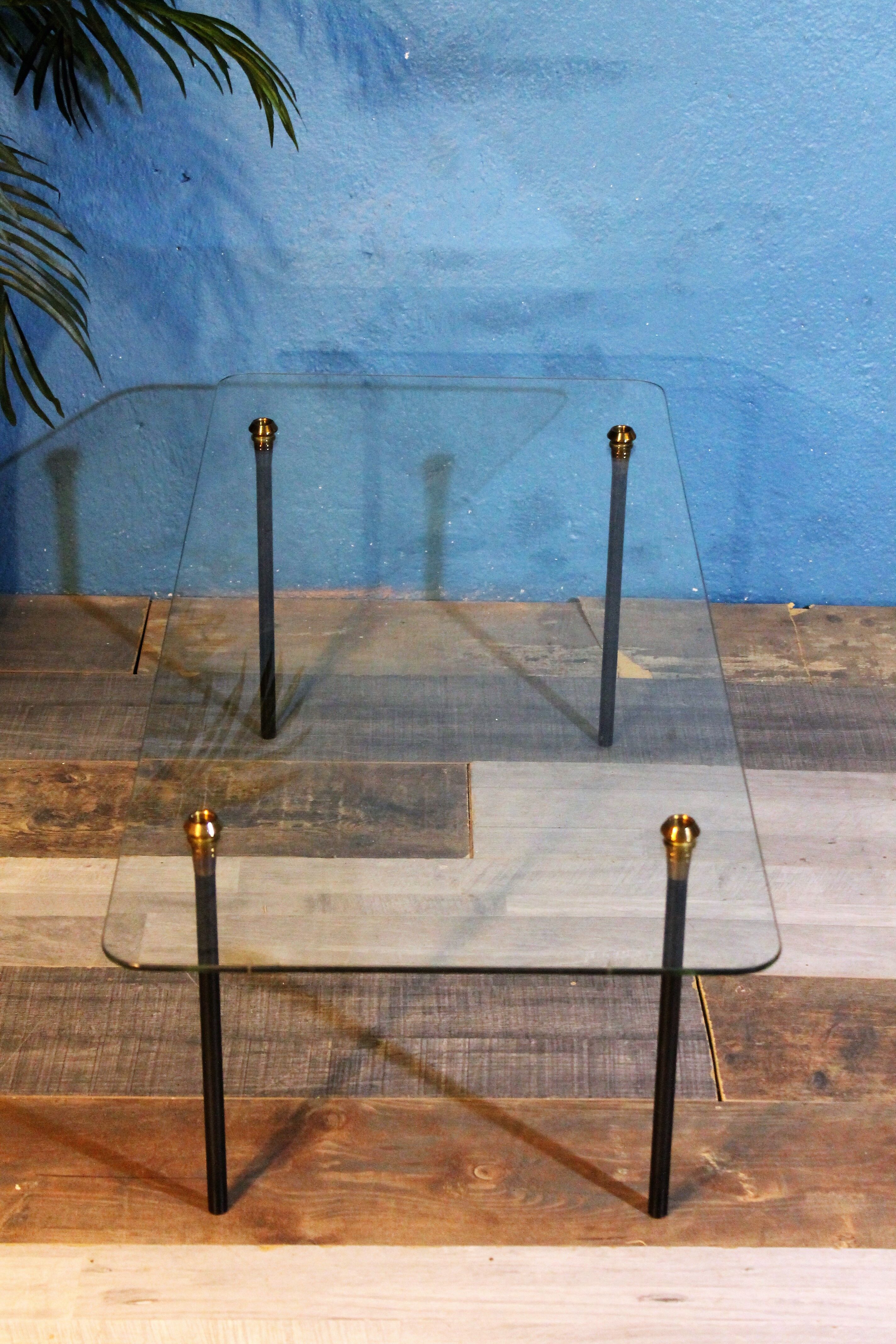 Metal coffee table - 1950s