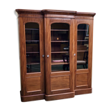 Mahogany victorian nineteenth bookcase