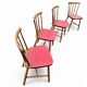 4 x spindle chair 1960s