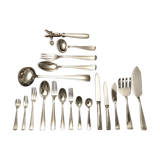 Housewife 151 pieces silver metal boulenger