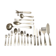 Housewife 151 pieces silver metal boulenger