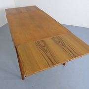 Extendable Teak Dining Table by Henning Kjærnulf for Velje Møbelfabrik, 1960s