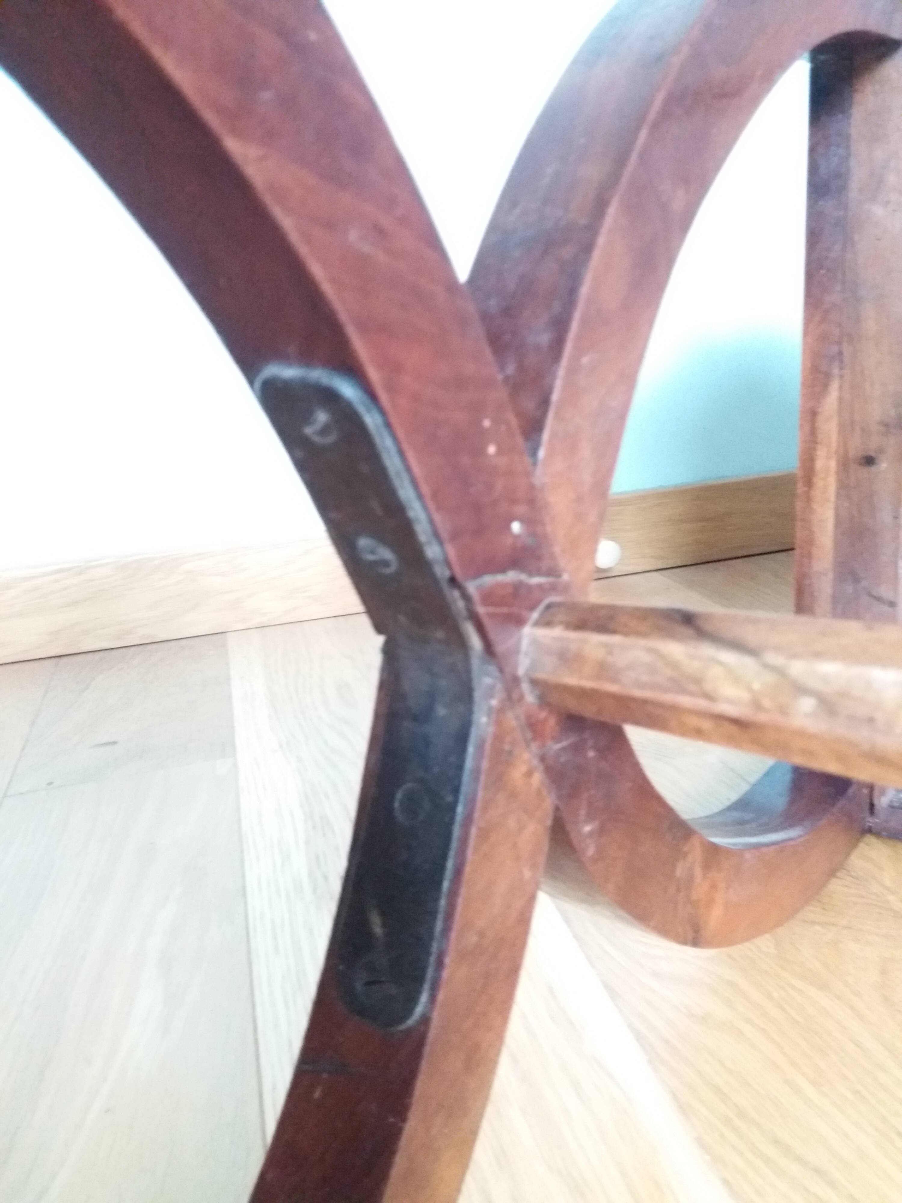 19th century sewing worker's work table