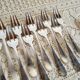 12 silver-plated fish cutlery sets by Argental