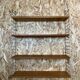 60's 70's oak string shelf module by Kajsa & Nils "Nisse" Strinning Sweden