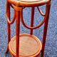 Vintage rattan stool