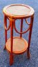 Vintage rattan stool