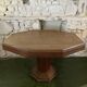 Octagonal table in oak