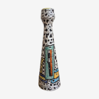 Ceramic vase by Bessone in Vallauris, 60s