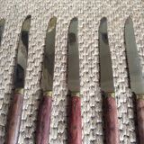 Series of 12 table knives