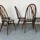 Vintage Scandinavian Style Dining Chairs by Lucian Ercolani for Ercol, Set of 5, 1960s