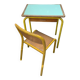 School desk with chair