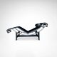 LC4 double ponyskin chaise longue by Le Corbusier for Cassina 1990s