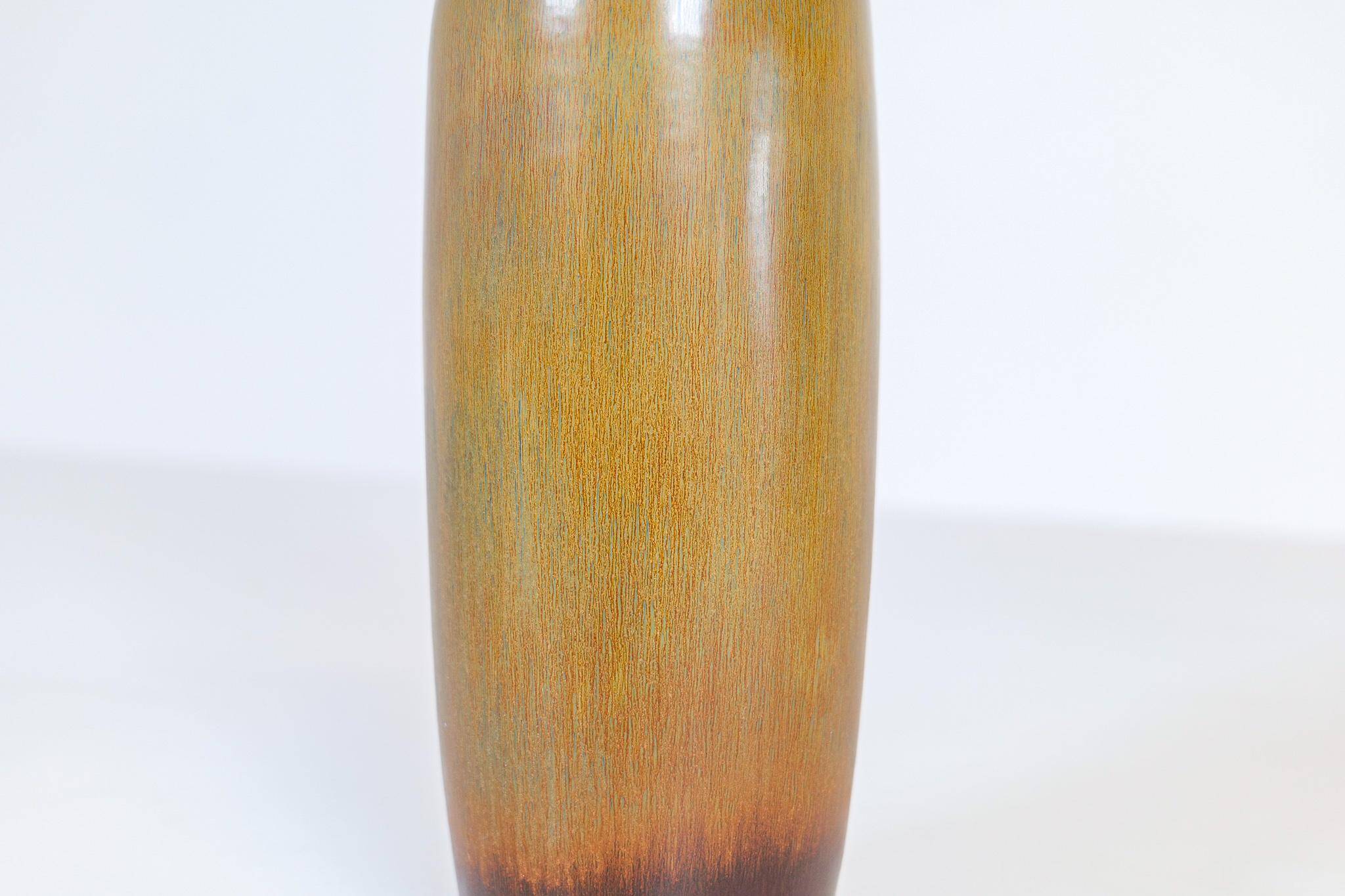 Mid-Century Modern Ceramic Vase by Carl-Harry Stålhane for Rörstrand, Sweden