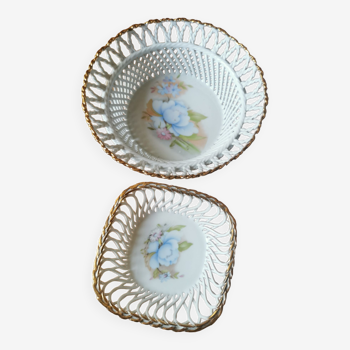 Porcelain breadbaskets crown regent