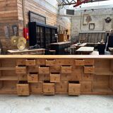 Large fir grocery cabinet