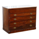 Robert Gillows II 1790 Library Desk Solid Wood with Leather Slope