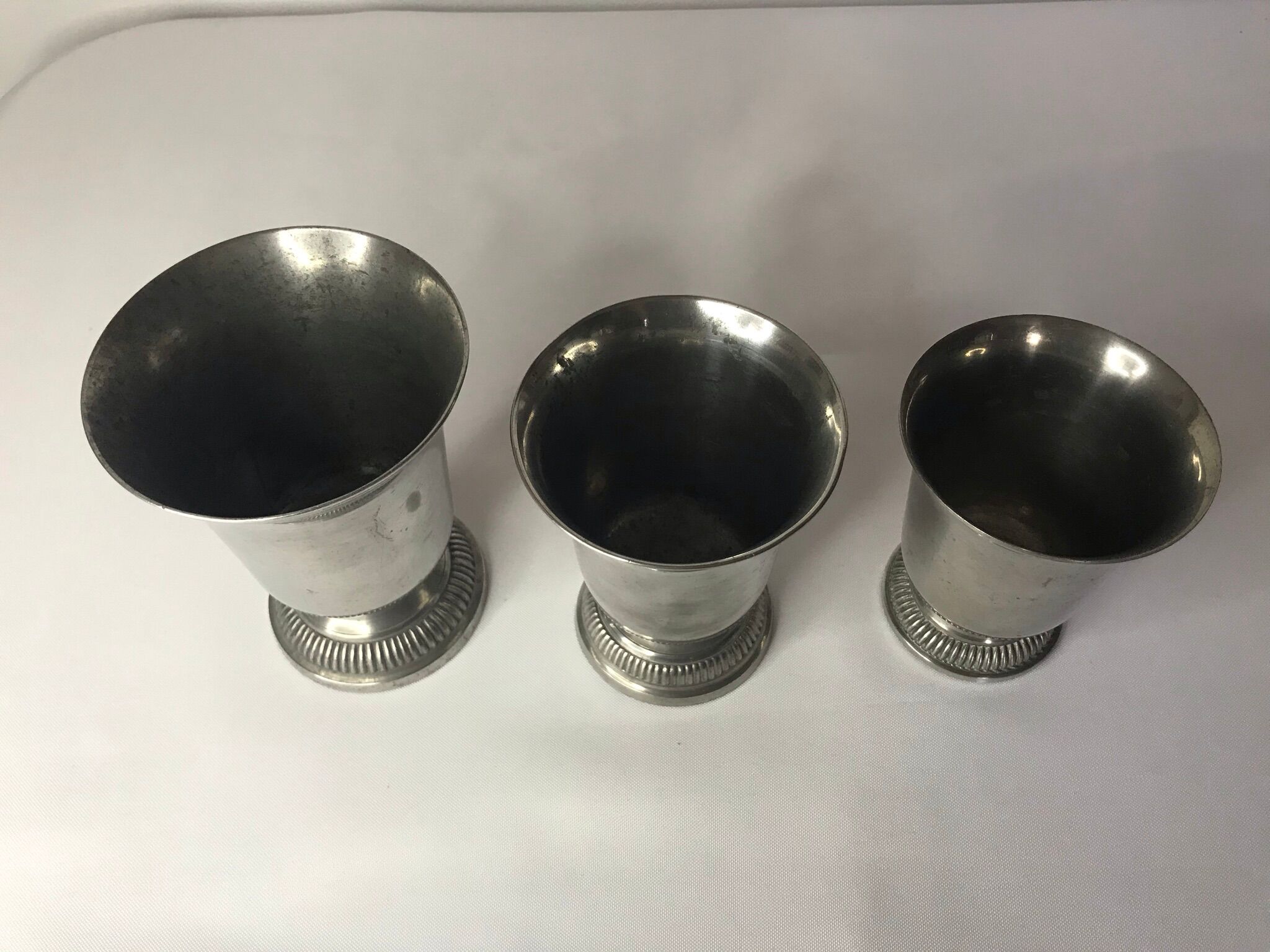 Lot three cups early 20th century