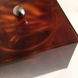 Champagne bucket or lucite ice cubes scales 70s Pompidou era