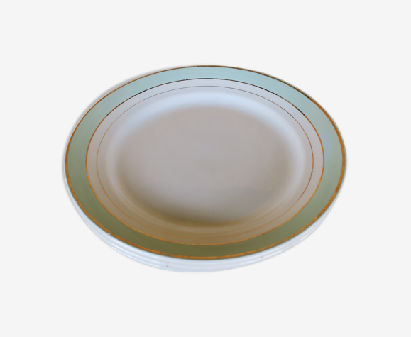 3 assiettes creuses vintage Luneville