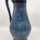 Jean de Lespinasse vase in blue ceramic, Côte d'Azur, France, 1950.