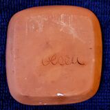 Old vintage ceramic dish Vallauris 50s 60s