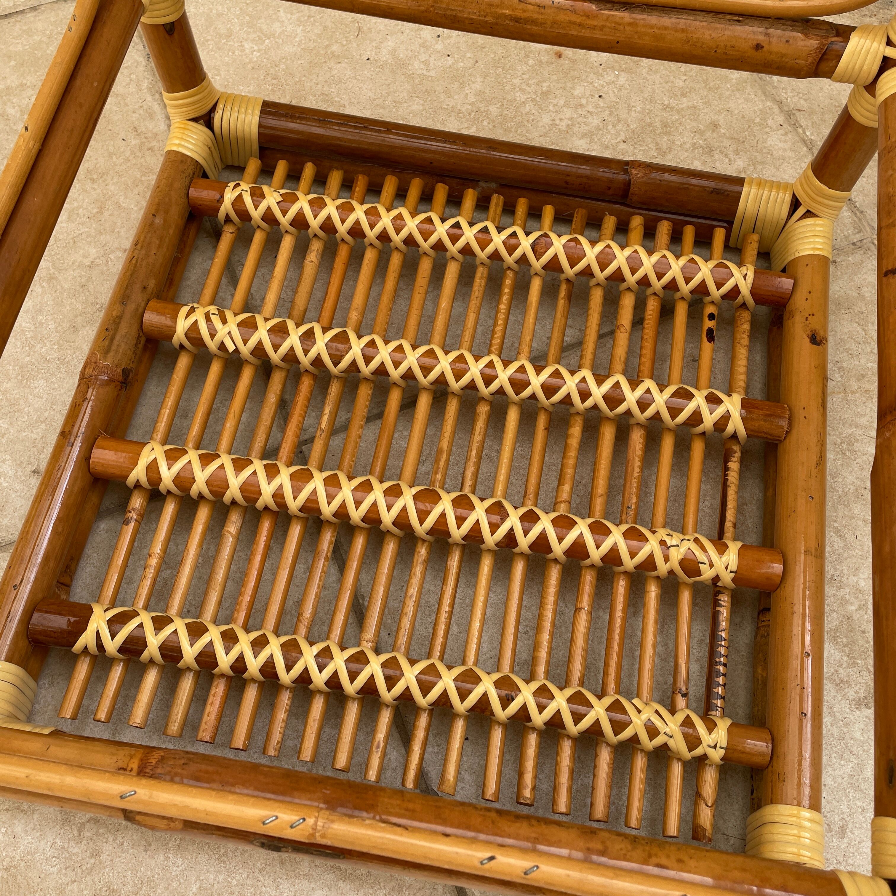 Coffee table end of rattan design sofa