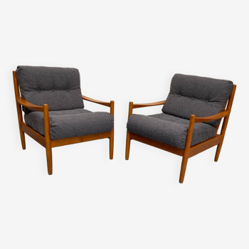 Pair of Scandinavian armchairs