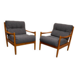 Pair of Scandinavian armchairs