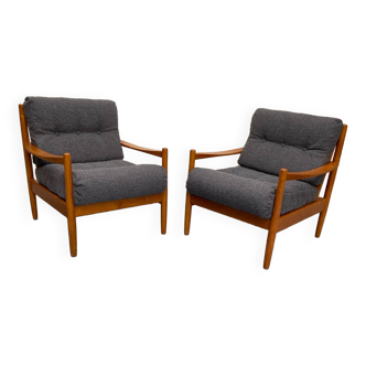 Pair of Scandinavian armchairs