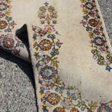 Tapis d'orient iran Kashan - entièrement fait main  - dimensions: 1.40 X 0.68 mètres