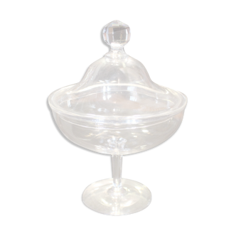 Drageoir on crystal pedestal