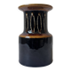 Ceramic vase Boch Freres, famous pottery from the 1970s.