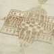 Handwoven antique anatolian beige runner rug 83 cm x 348 cm