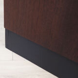 Armoire en acajou, design suédois, années 1960, fabriquée par Ulferts