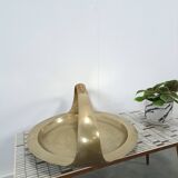 Art Deco jaren 20 messing mand, schaal