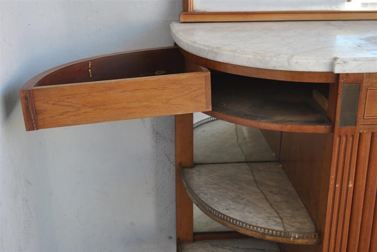 Hairdresser to scraper bronze Louis XVI style 1900