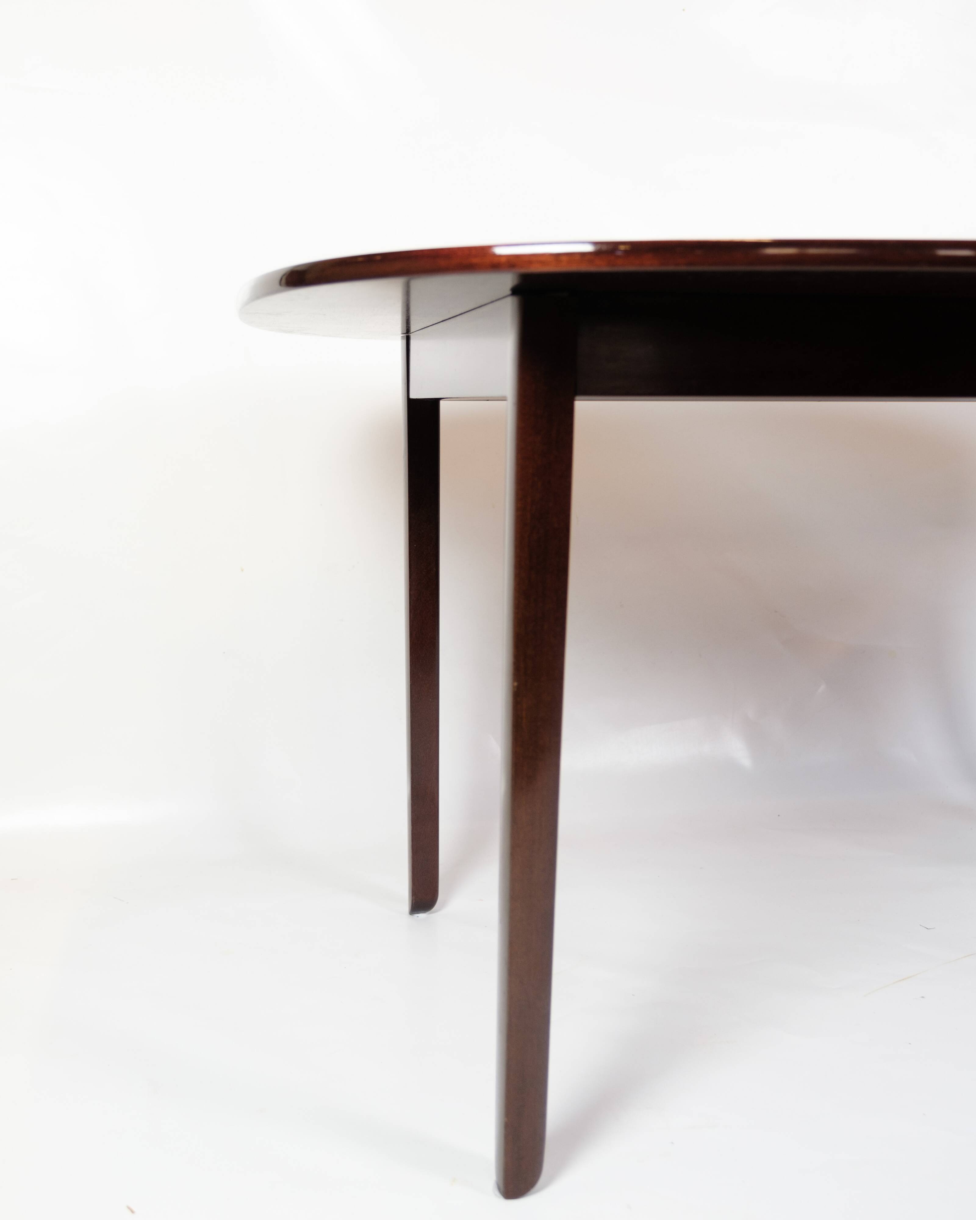 Dining Table Made In Mahogany By Ole Wanscher For P. Jeppesen From 1960s