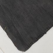 Tapis Kilim doux anthracite gris grande surface pour chambre, 147x205 cm