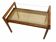 Mahogany coffee table Roger Landault 1960