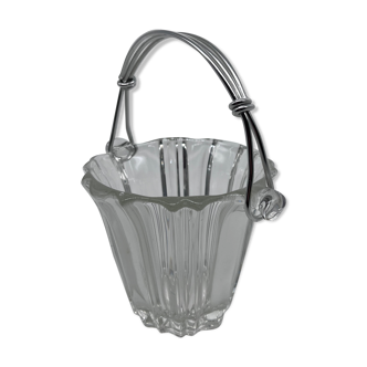 Crystal ice bucket