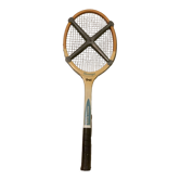 Antique tennis racket
